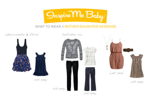 What to Wear mother daughter sessions